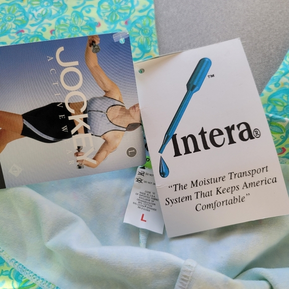 *NWT* JOCKEY Activewear/Athleisure Print Capri & Racerback Top with Lycra - Picture 13 of 13